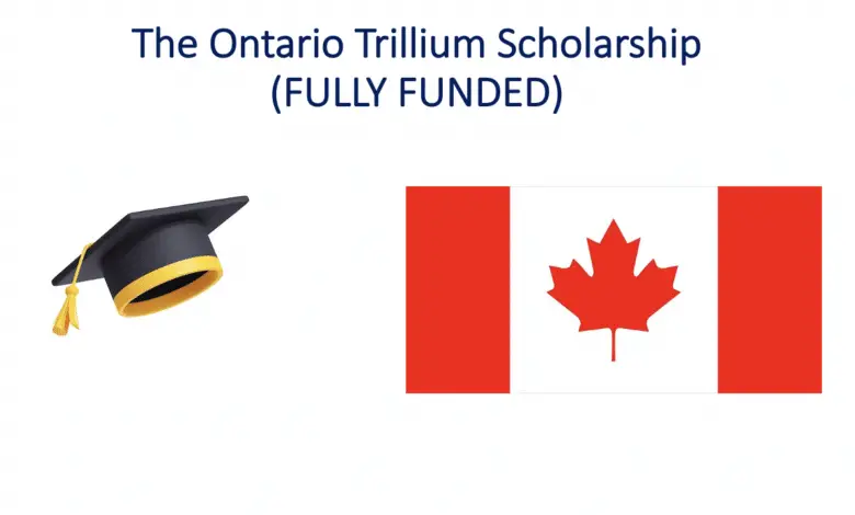 The Ontario Trillium Scholarship - Fully Funded in Canada