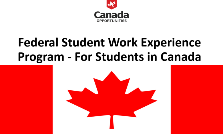 Federal Student Work Experience Program - For Students in Canada