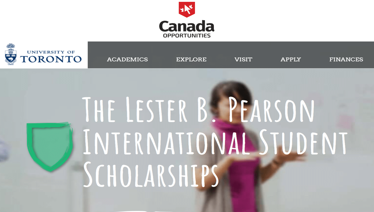 Lester B Pearson International Scholarship 2024 - Canada - Canada ...