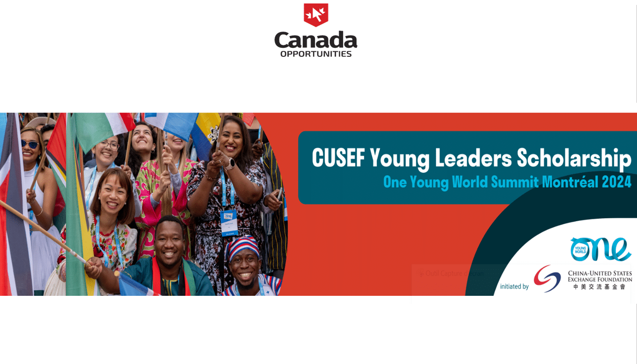 CUSEF Young Leaders Scholarship 2024 Canada Canada Opportunities   CUSEF Young Leaders Scholarship 2024 Canada 